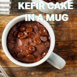 Easy Peasy Kefir Mug Cake (competition) - Kefirko UK