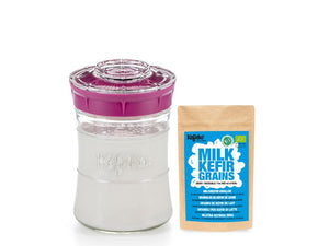 KEFIRKO Fermenter Kit - Easily Brew your own Milk or Water Kefir - 2tech ltd