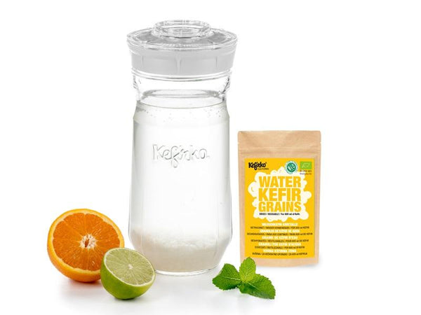 Kefirko Water Kefir Kit 1400ml with Organic Grains - Kefirko UK